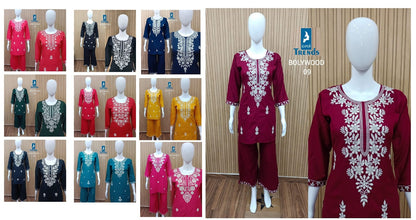 Bollywood Kaya Rayon Co Ord Set Exporter India