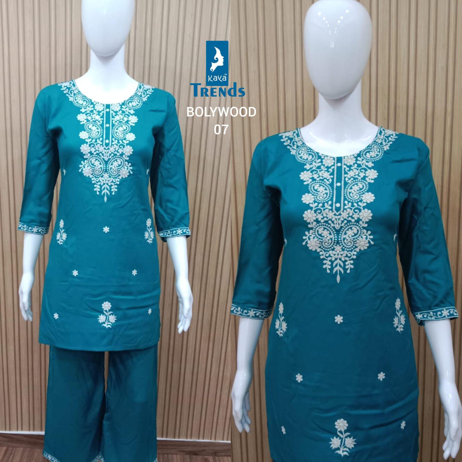 Bollywood Kaya Rayon Co Ord Set Exporter India