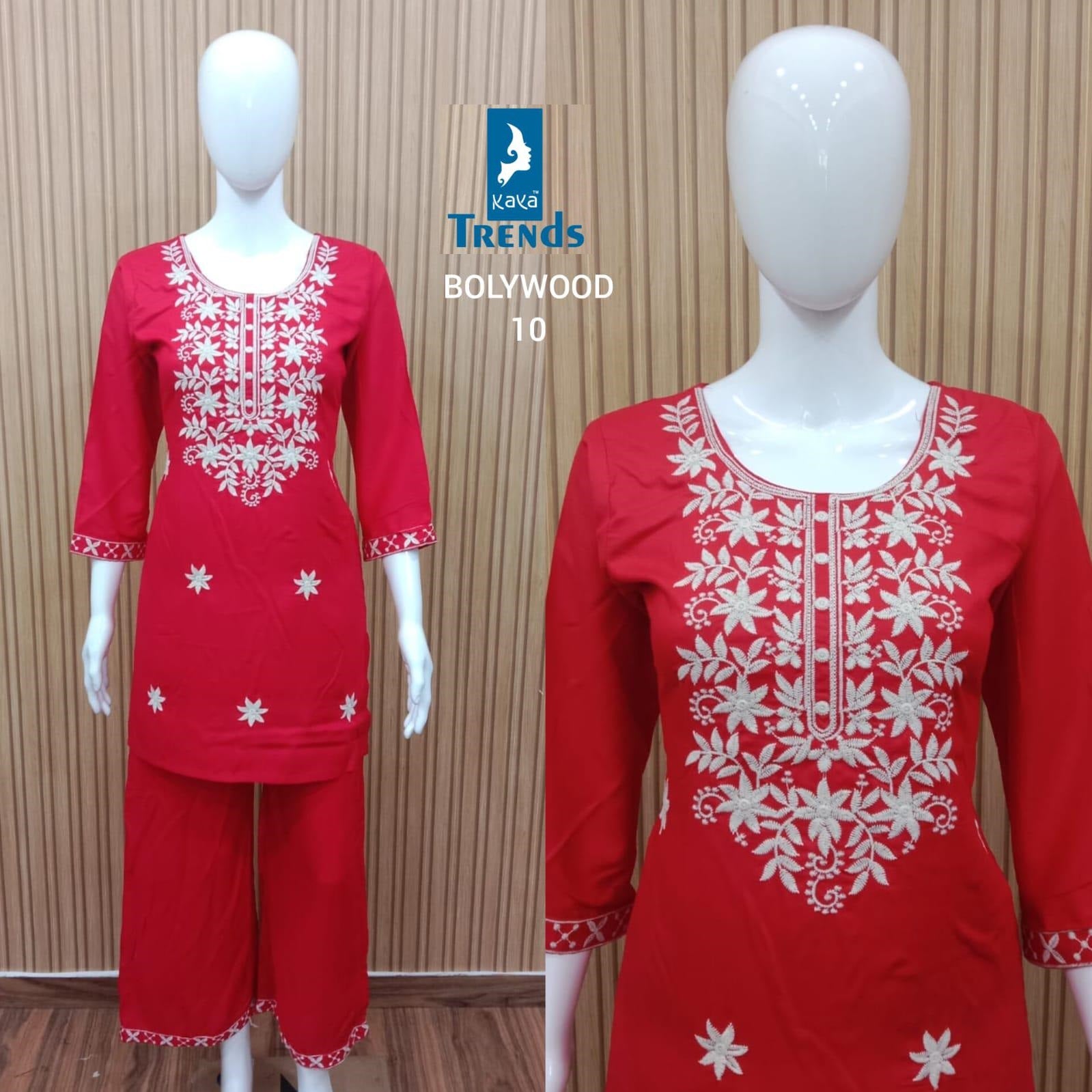 Bollywood Kaya Rayon Co Ord Set Exporter India