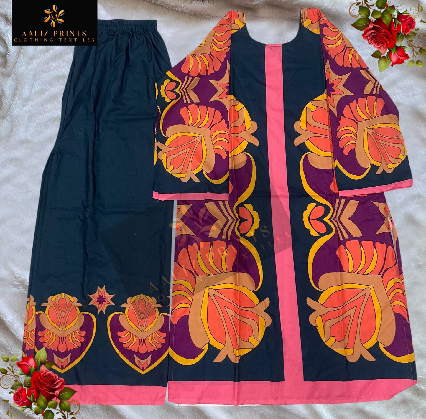 Bollywood Vol 1 Karachi Aaliz Prints Lawn Co Ord Set Wholesaler India