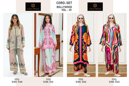 Bollywood Vol 1 Karachi Aaliz Prints Lawn Co Ord Set Wholesaler India