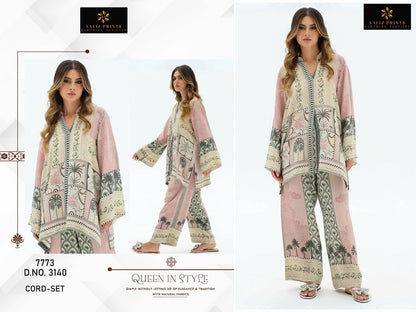 Bollywood Vol 1 Karachi Aaliz Prints Lawn Co Ord Set Wholesaler India