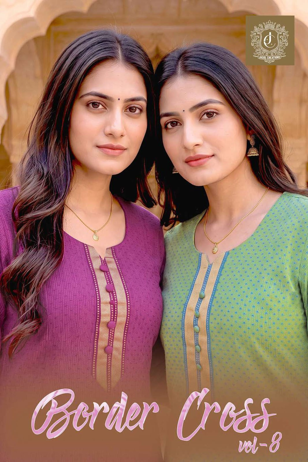Border Cross Vol 8 Kcf South Cotton Readymade Pant Style Suits Exporter