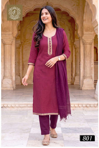 Border Cross Vol 8 Kcf South Cotton Readymade Pant Style Suits Exporter