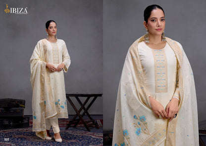 Bosco Vol 4 Ibiza Pure Lawn Pant Style Suits Wholesaler Ahmedabad