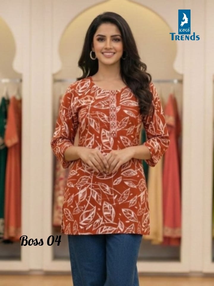 Boss Kaya Trends Fancy Tops Manufacturer Gujarat