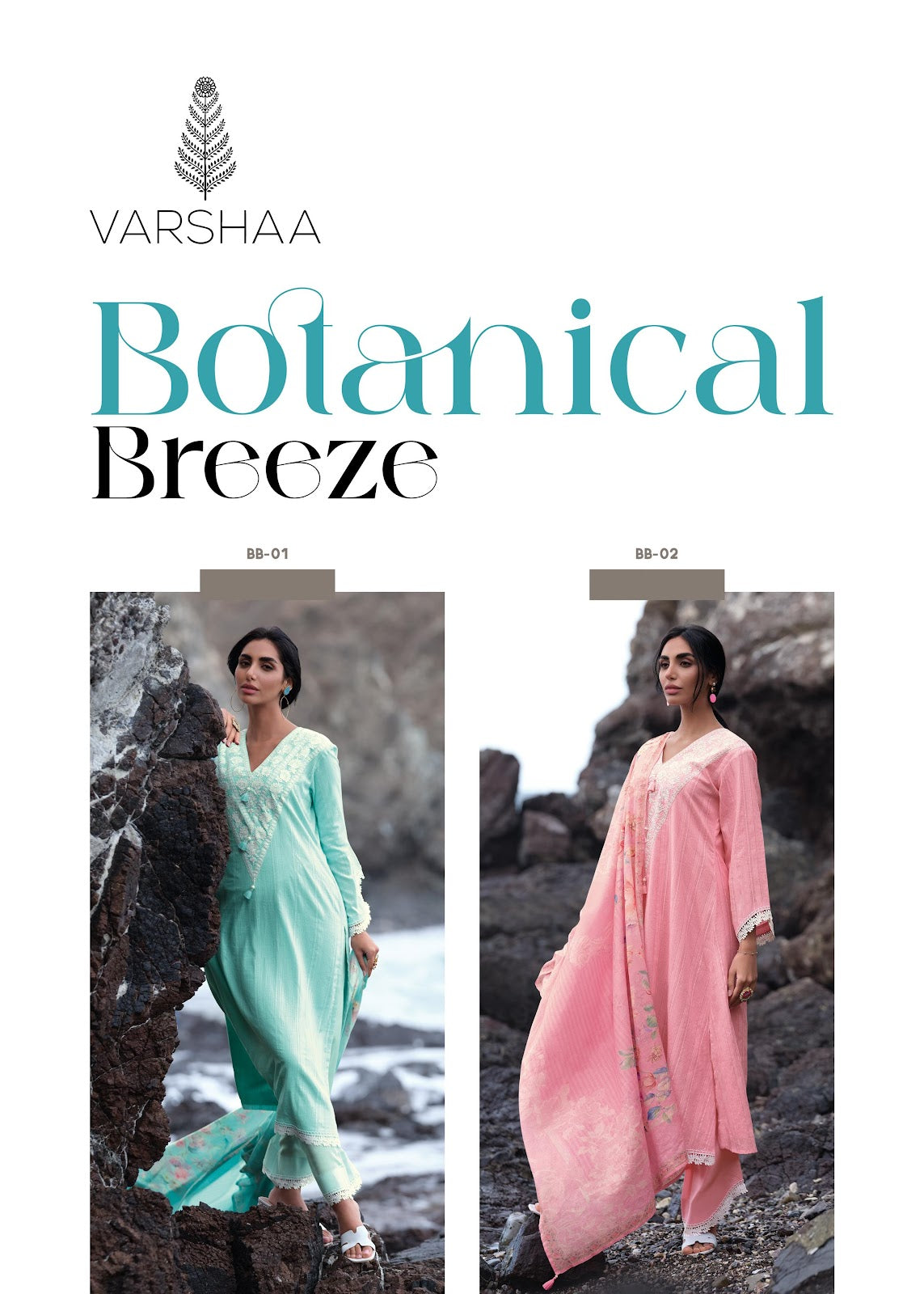 Botanical Breeze Varshaa Handloom Pant Style Suits Manufacturer India