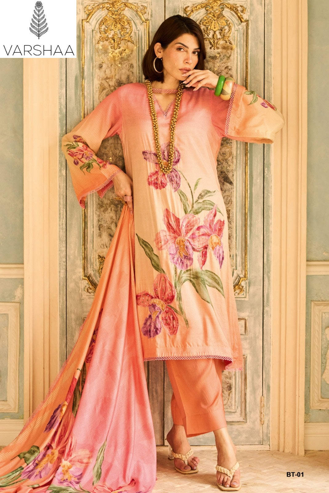 Botanist Varshaa Swiss Pant Style Suits Wholesale Rate