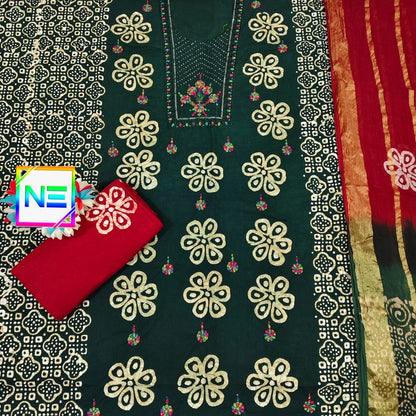 Bottom 2.25 Mtr Ne Cotton Dress Material Manufacturer Gujarat