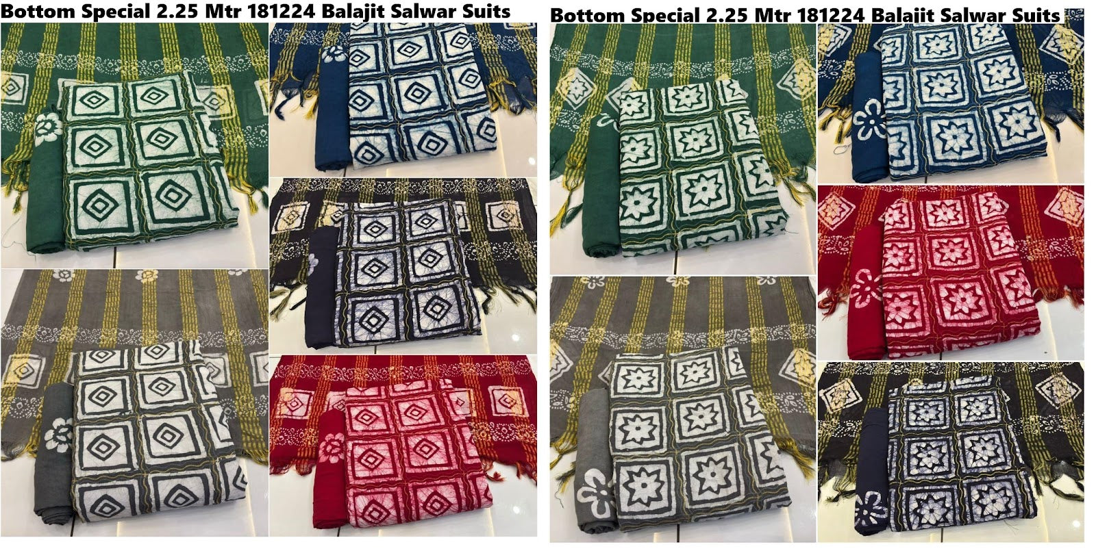 Bottom Special 2.25 Mtr 181224 Balajit Rayon 14Kg Salwar Suits Wholesale Price