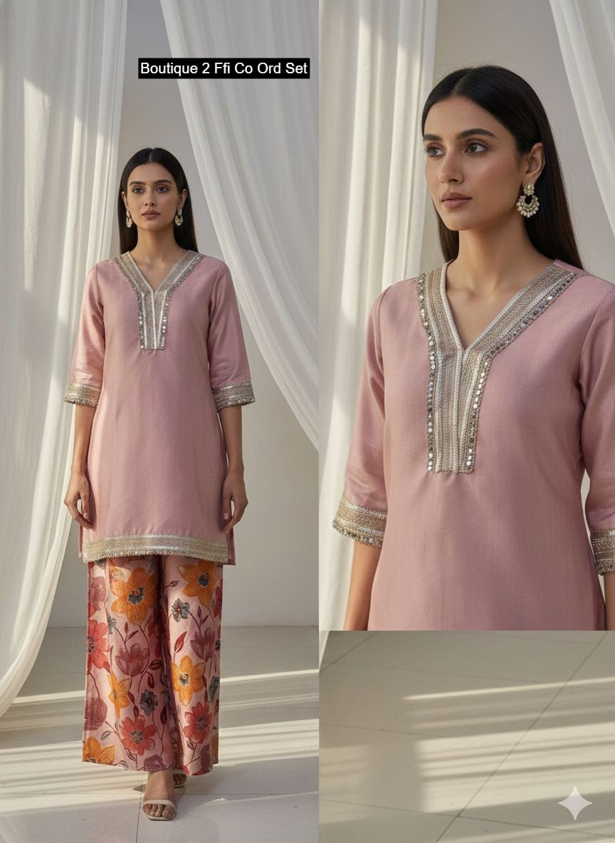 Boutique 2 Ffi Vertican Co Ord Set Wholesale Rate