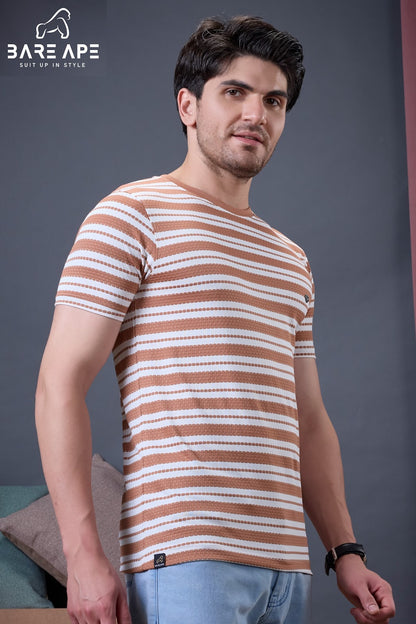 Br 1006 Bare Ape Stripes Mens Tshirts Supplier Ahmedabad