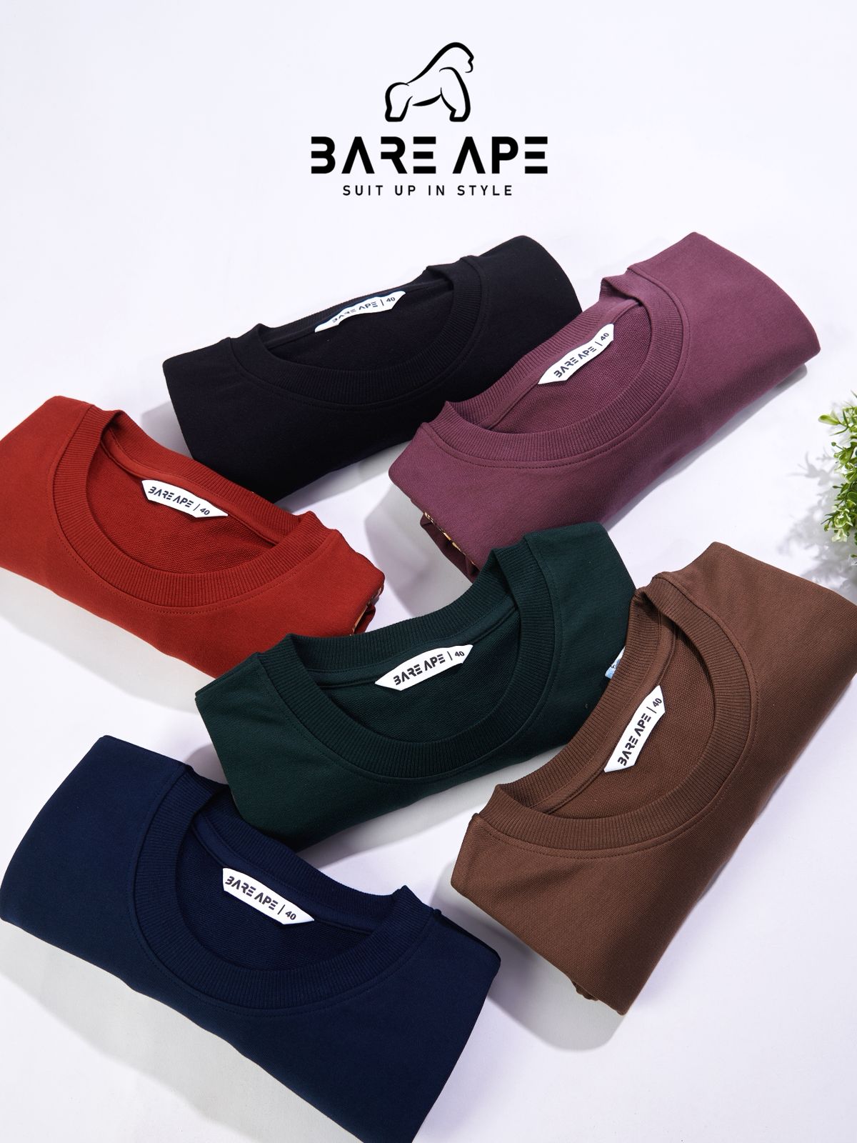 Br 1064 Drop Shoulder Bare Ape Cotton Looper Mens Tshirts Exporter