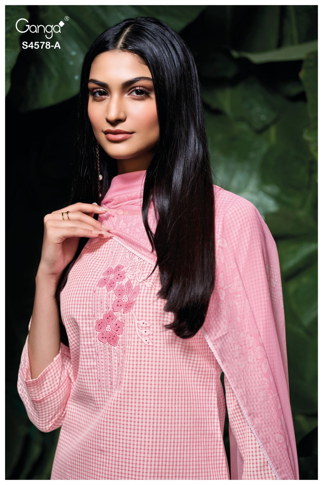 Breesa 4578 Ganga Cotton Plazzo Style Suits Wholesale