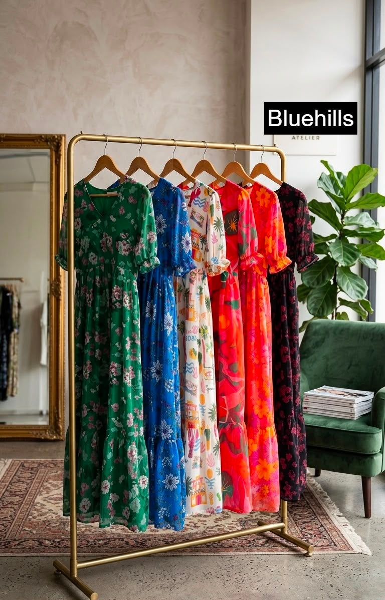 Breeze Bluehills Georgette One Piece Manufacturer Gujarat