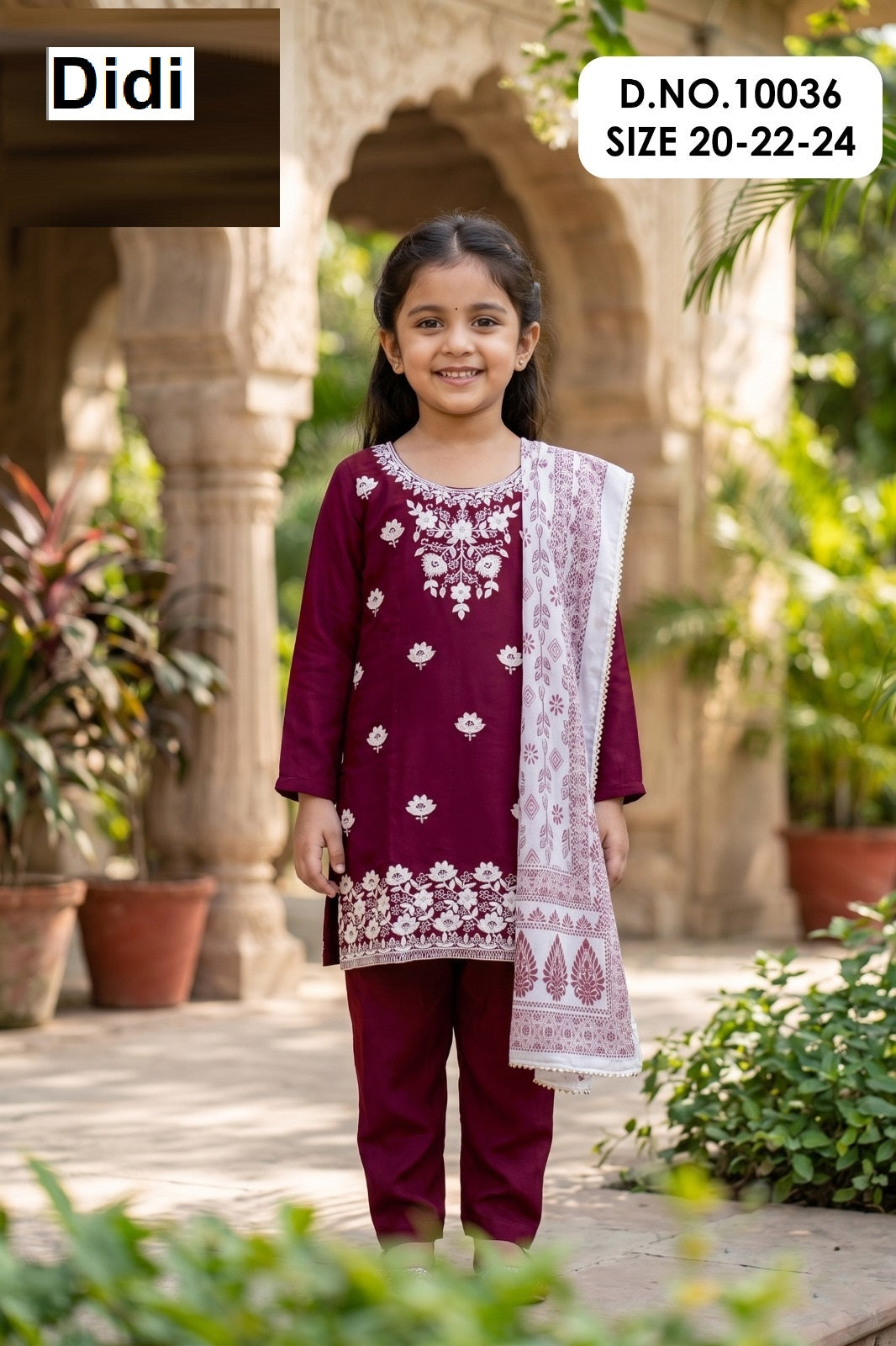 Breya Dn 10036 Didi Roman Silk Girls Readymade Pant Suits Wholesaler Ahmedabad