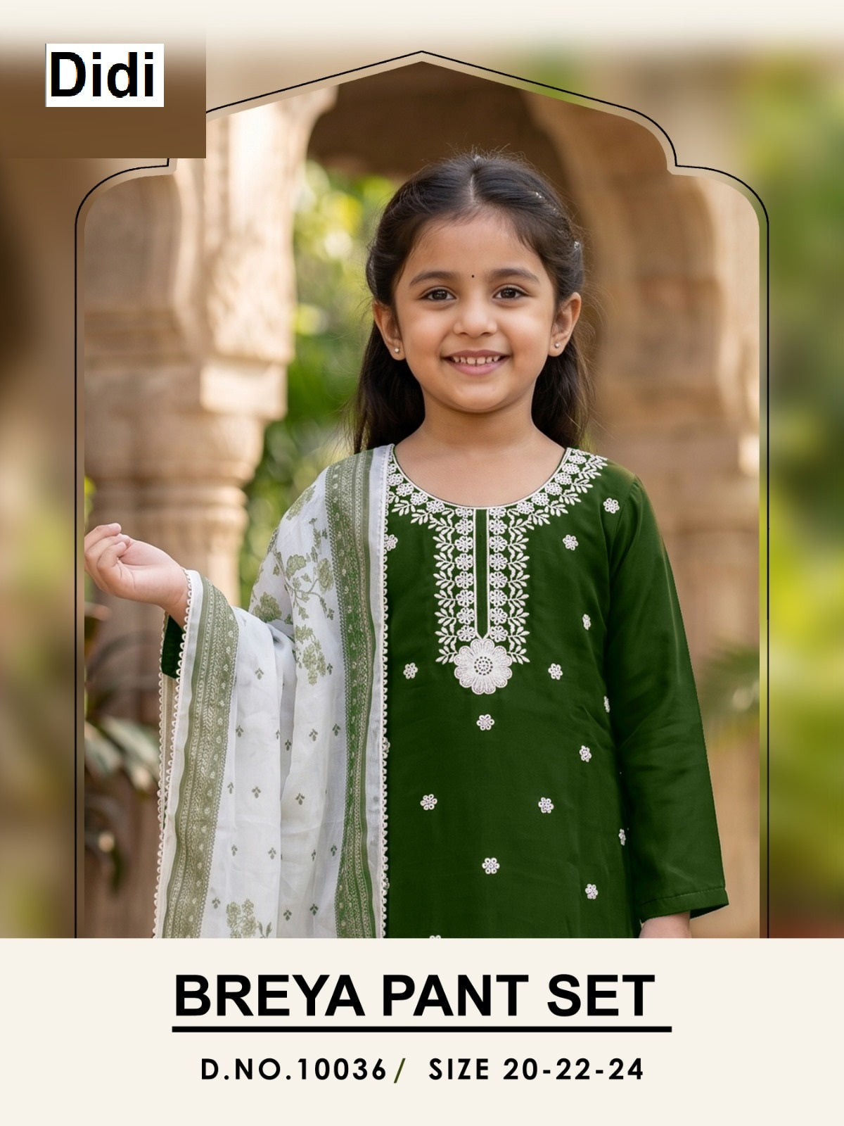 Breya Dn 10036 Didi Roman Silk Girls Readymade Pant Suits Wholesaler Ahmedabad
