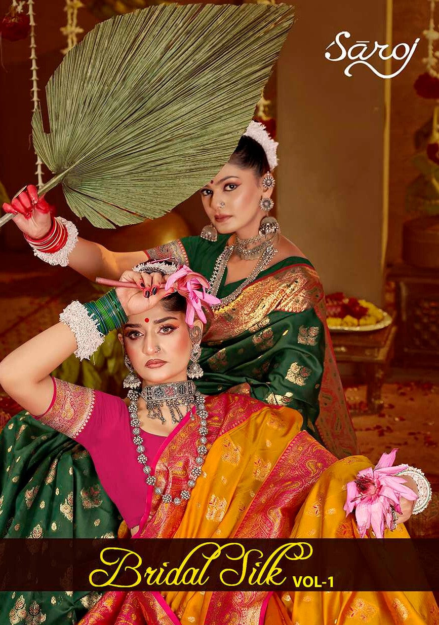 Bridal Silk Vol 1 Saroj Sarees Exporter India