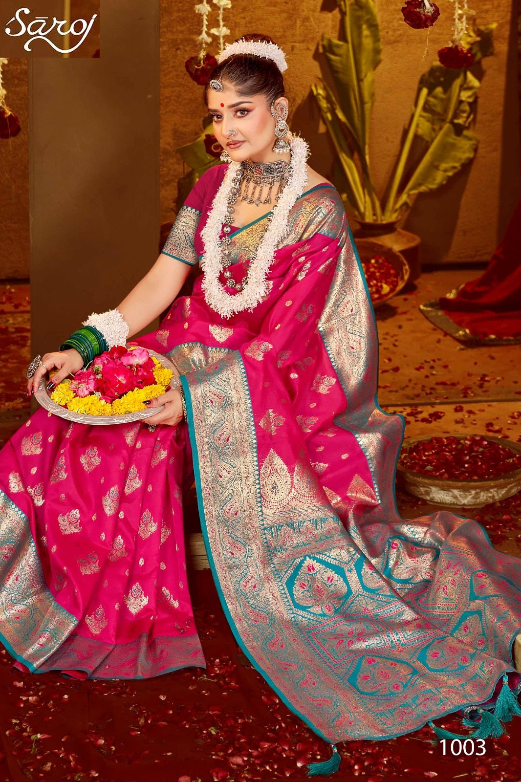 Bridal Silk Vol 1 Saroj Sarees Exporter India