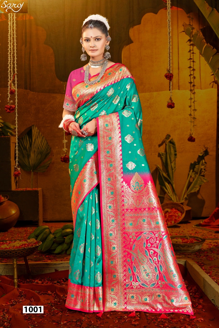 Bridal Silk Vol 2 Saroj Sarees Wholesaler India