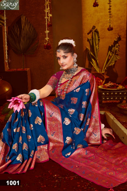 Bridal Silk Vol 3 Saroj Sarees Wholesale Price