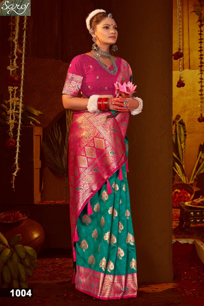 Bridal Silk Vol 3 Saroj Sarees Wholesale Price