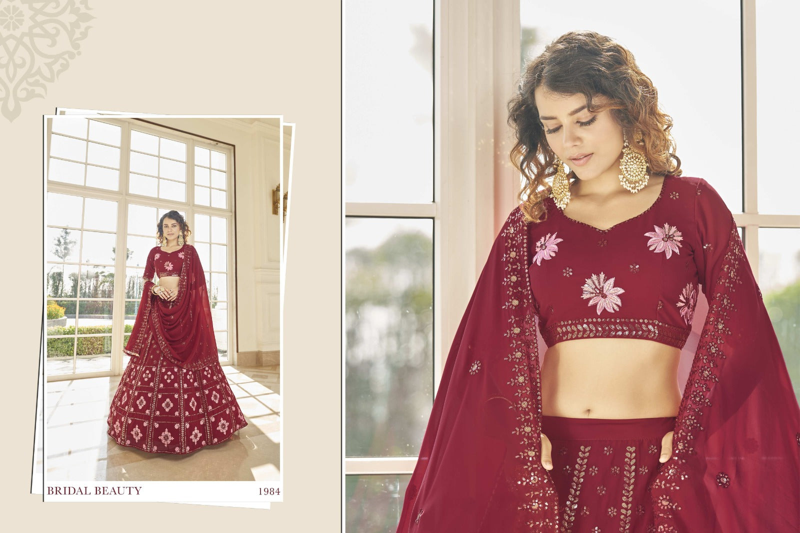 Bridesmaid Vol 17 Shubhkala Georgette Lehenga Choli Kavya Style Plus