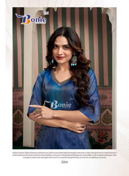 Brinda Vol 2 Bonie Jacquard Anarkali Kurtis Wholesaler