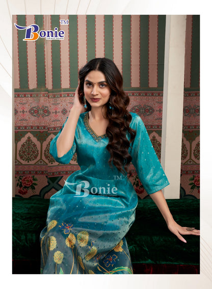 Brinda Vol 2 Bonie Jacquard Anarkali Kurtis Wholesaler