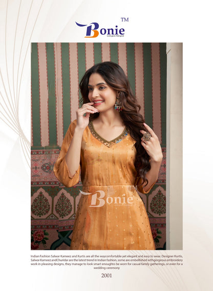 Brinda Vol 2 Bonie Jacquard Anarkali Kurtis Wholesaler