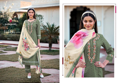 Brinda Rangoon Pure Cotton Readymade Suits Supplier