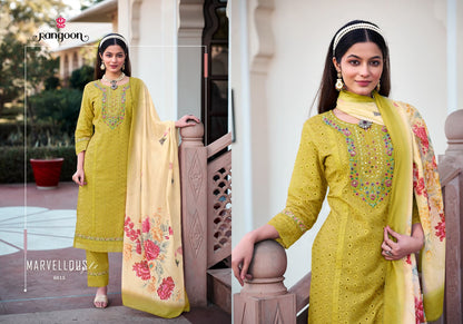 Brinda Rangoon Pure Cotton Readymade Suits Supplier