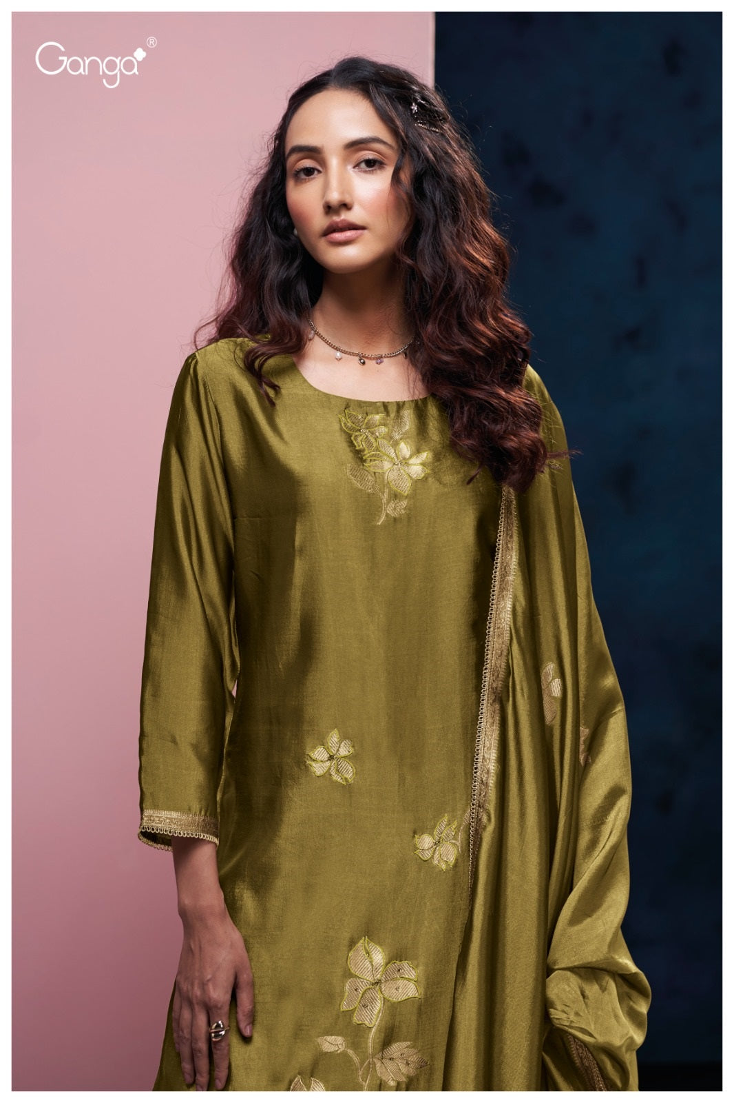 Briora 3986 Ganga Premium Viscose Plazzo Style Suits Manufacturer India