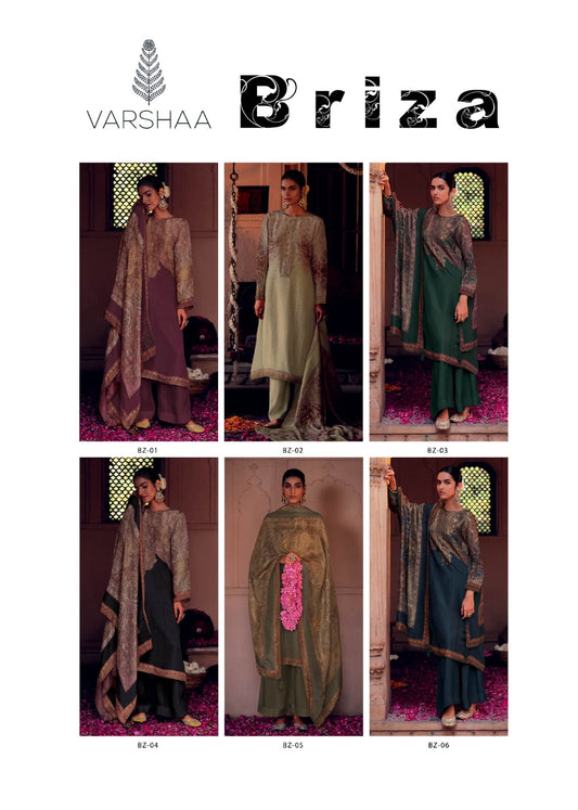 Briza Varshaa Modal Plazzo Style Suits Manufacturer India