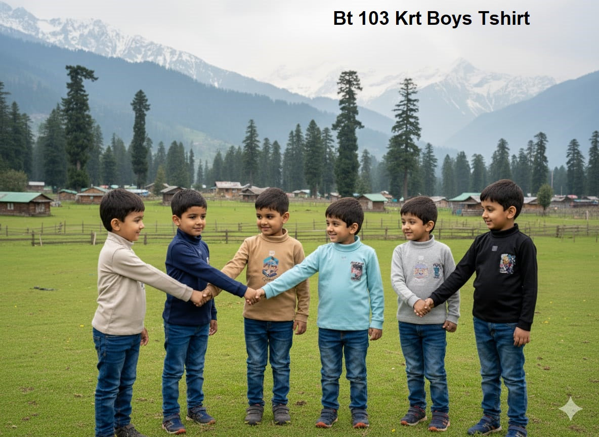 Bt 103 Krt Cotton Boys Tshirt Wholesale Rate