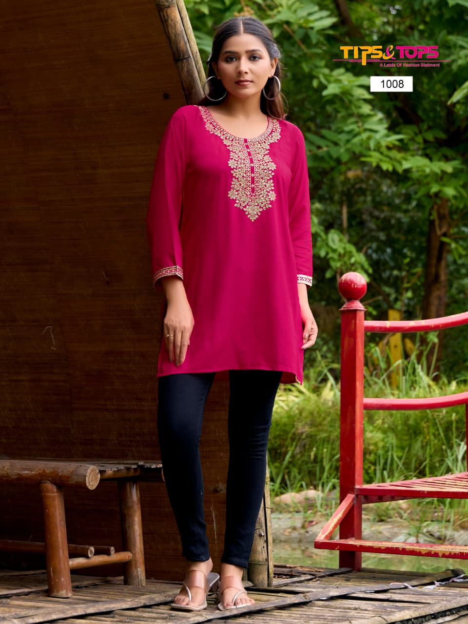 Bubbly Vol 15 Tips Tops Rayon 16Kg Short Kurtis Exporter Ahmedabad