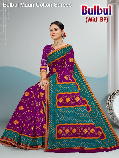 Bulbul Maan Cotton Sarees Manufacturer Gujarat