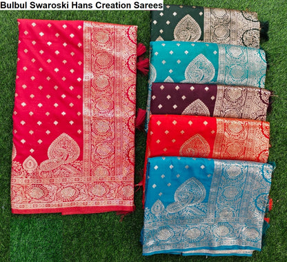 Bulbul Swaroski Hans Creation Sarees Supplier India