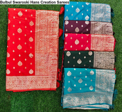 Bulbul Swaroski Hans Creation Sarees Supplier India