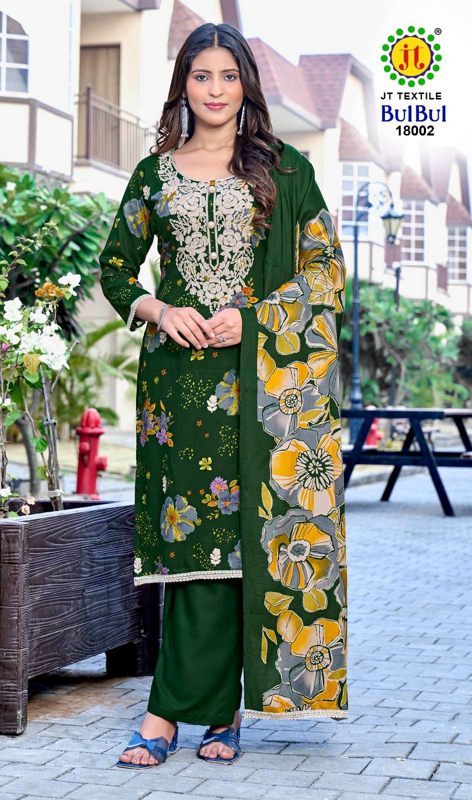 Bulbul Vol 18 Jt Rayon Pant Style Suits Exporter India