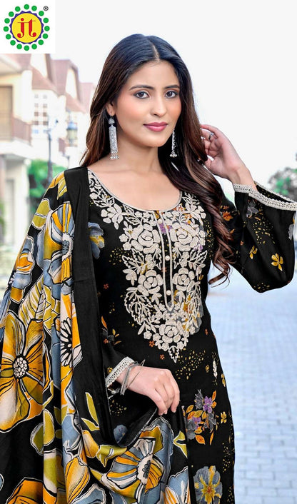 Bulbul Vol 18 Jt Rayon Pant Style Suits Exporter India