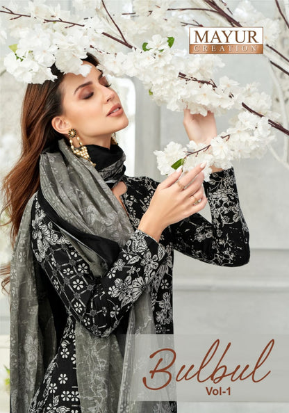 Bulbul Vol 1 Mayur Creation Readymade Cotton Pant Suits Exporter Ahmedabad