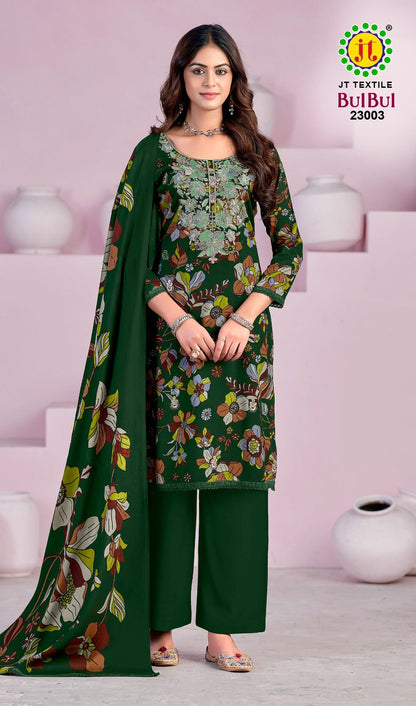 Bulbul Vol 23 Jt Rayon Pant Style Suits Manufacturer