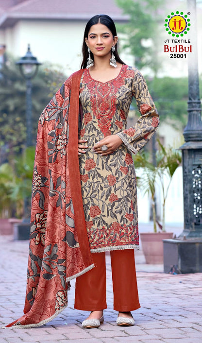Bulbul Vol 25 Jt Rayon Pant Style Suits Exporter