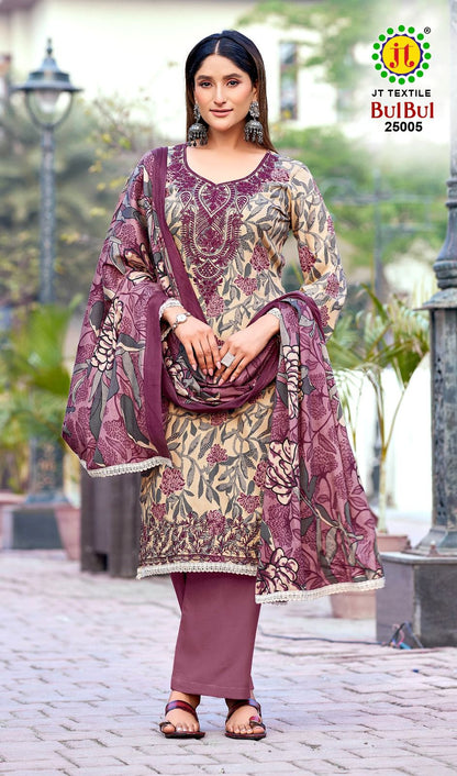Bulbul Vol 25 Jt Rayon Pant Style Suits Exporter