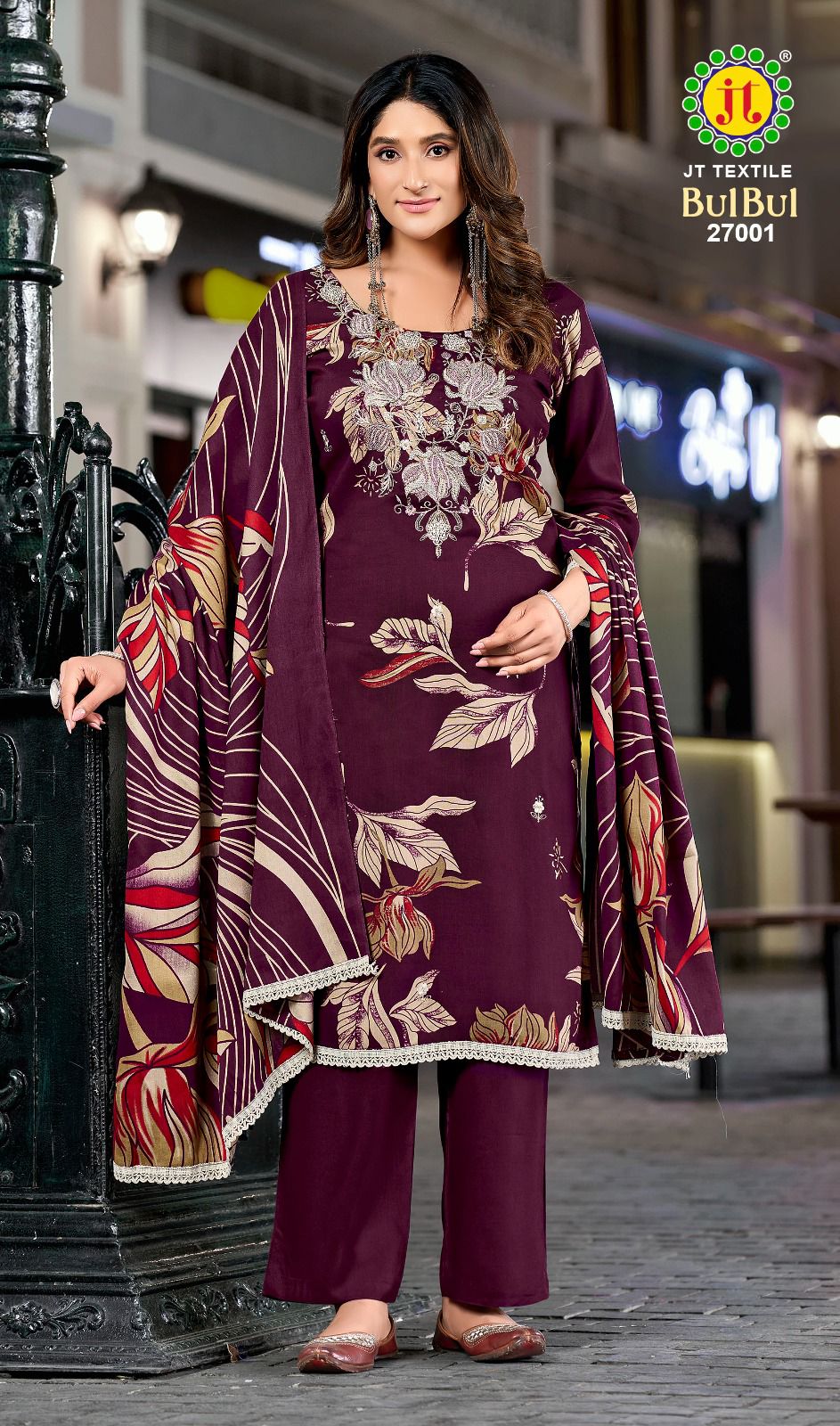 Bulbul Vol 27 Jt Rayon Pant Style Suits Wholesale Price