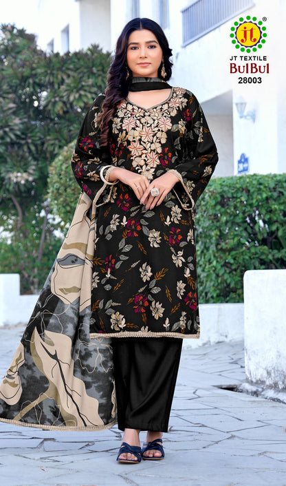 Bulbul Vol 28 Jt Rayon Pant Style Suits Exporter Ahmedabad