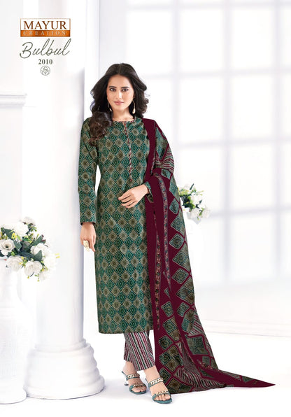 Bulbul Vol 2 Mayur Creation Readymade Cotton Pant Suits Wholesale Price