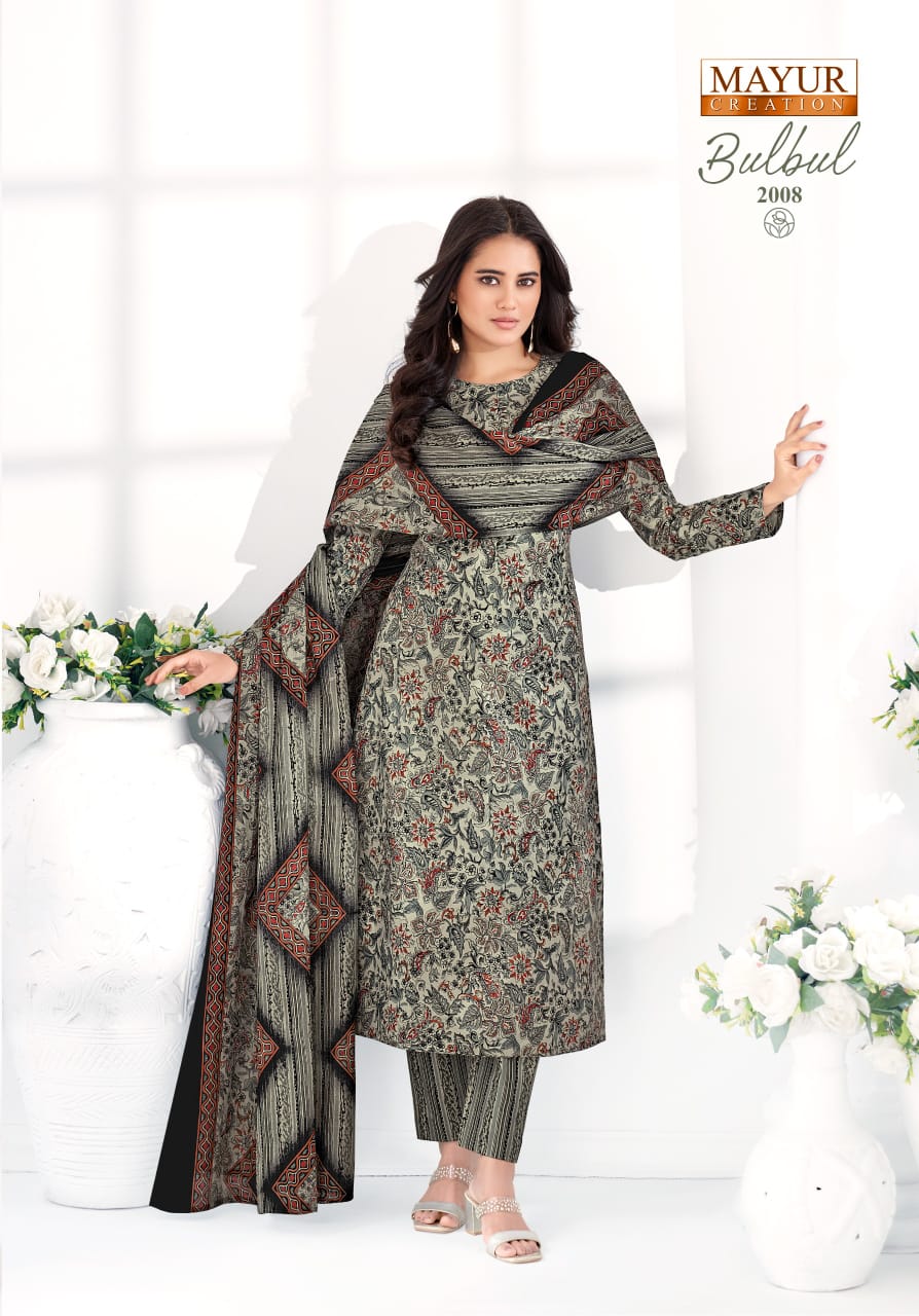 Bulbul Vol 2 Mayur Creation Readymade Cotton Pant Suits Wholesale Price
