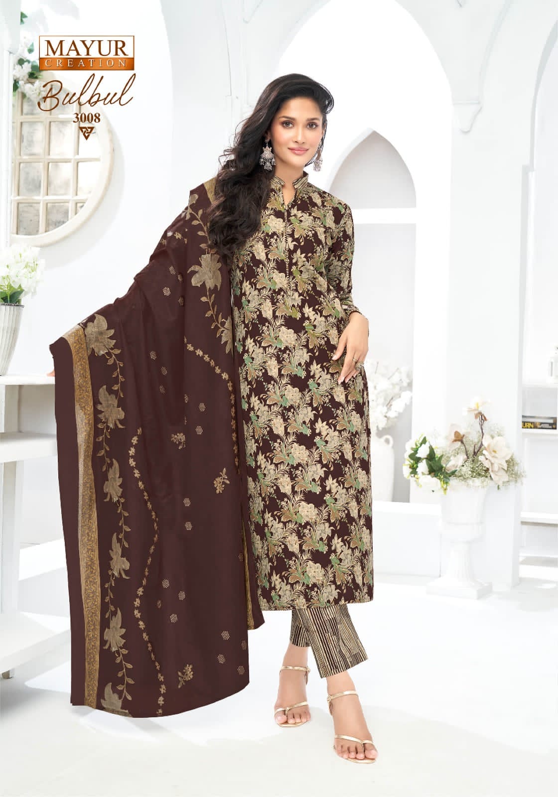 Bulbul Vol 3 Mayur Creation Cotton Dress Material Wholesale Price